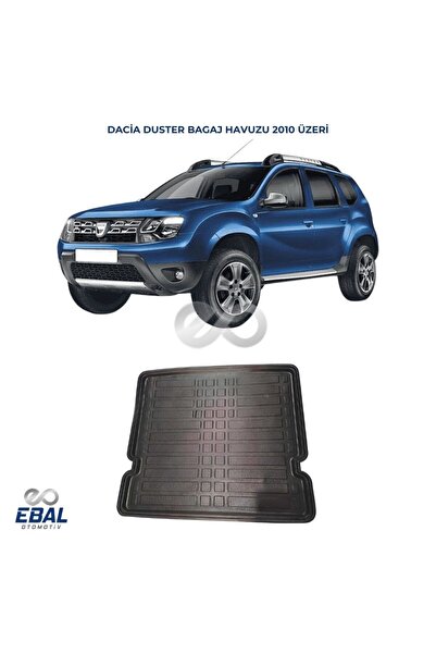 EBAL OTO AKSESUAR Dacia Duster 4x4 Bagaj Havuzu Paspası 2010-2023 Arası