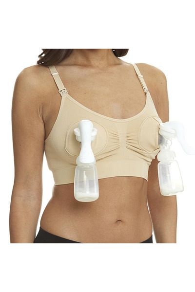 Bufnitel Sutien 2 in1 - Alaptare si sustinere pompa san (bej)