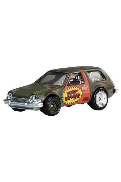 mattel Hot Wheels Pop Culture Beavis And Butthead Packin Pacer 77 Diecast Car 1:64 Scale