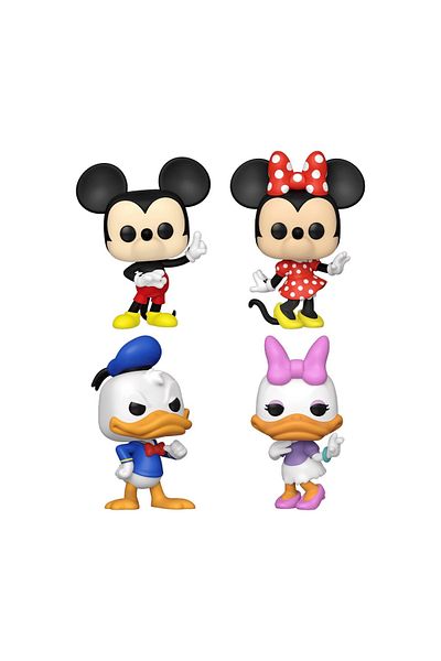 Funko Pop Disney: Disney Classics - 4pk - Mickey / Minnie / Donald / Daisy