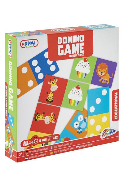 GRAFİX Grafix Joc De Domino Dublu - Joc Clasic Pentru Toata Familia