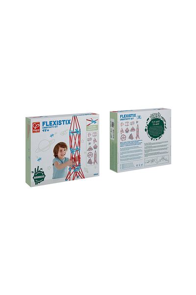 Hape Flexistix Bamboo Toy - Creative Constructor (133 PIECES)