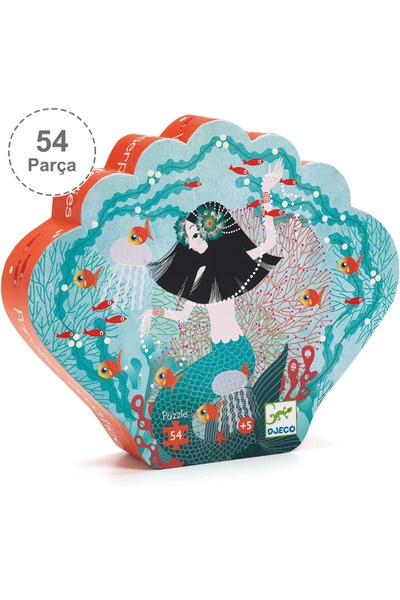 djeco Декоративен пъзел от 54 части - Водна фея
