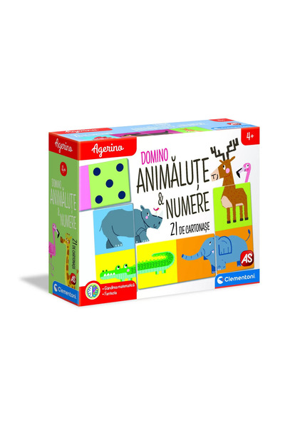 As Joc Domino, Animalute Si Numere, Agerino, Clementoni
