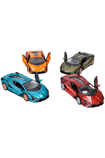 Goki Masinuta Lamborghini Siã¡n, Die-cast, Scara 1 La 40, Lungime 12.5 Cm