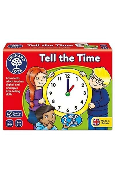 Orchard Toys Εκπαιδευτικό παιχνίδι λότο στα αγγλικά Διαβάστε το ρολόι και πεί...