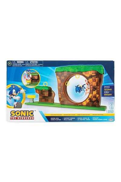 Nintendo Sonic - Set De Joaca, Green Hill Zone