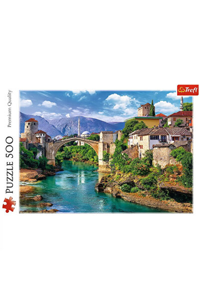 Trefl Puzzle 500 Starý most v Mostaru, Bosna a Hercegovina