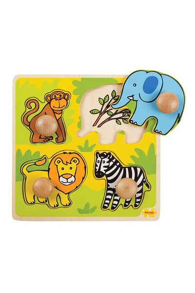 BigJigs Primul meu puzzle - Safari