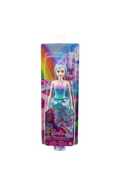 mattel Barbie Dreamtopia Papusa Printesa Cu Par Albastru