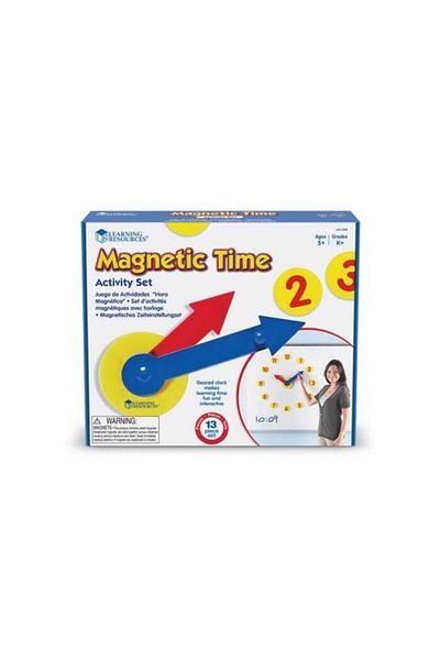 Learning Resources Magnetic Clock Learning Set