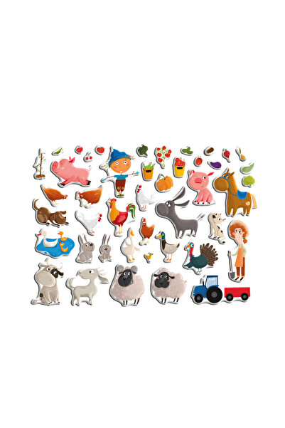 Dodo Joc Magnetic - La Ferma - Joc Educativ Si Interactiv Pentru Copii