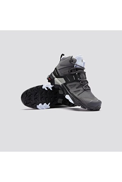 Salomon Gri Mavi Su Geçirmez X Ultra 4 Mid Gore-tex Bot