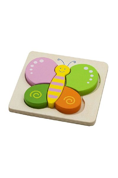 Viga Toys Butterfly Wooden Jigsaw Puzzle