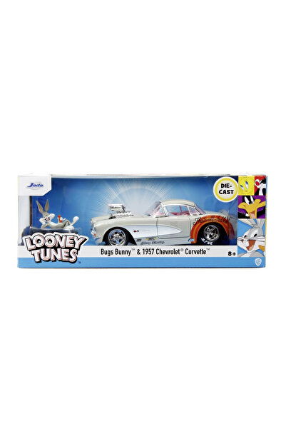 Simba Jada Bugs Bunny Diecast Chevrolet Corvette του 1957 1:24