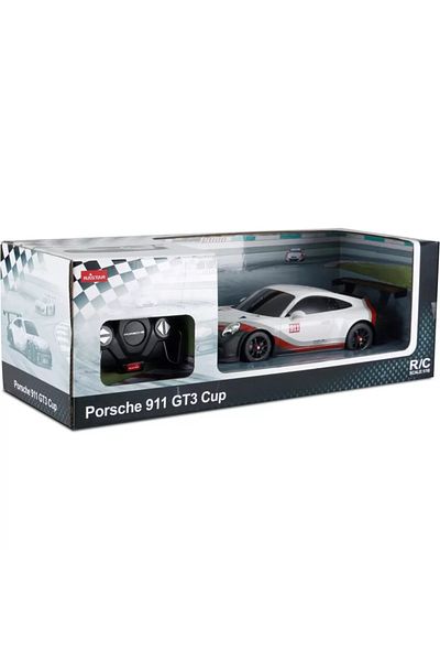 Rastar Masina Cu Telecomanda Porsche 911 Gt3 Cup Scara 1 La 18