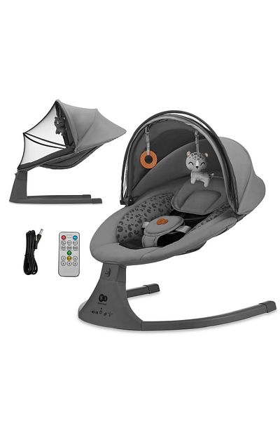 Kinderkraft Leagan Electric Lumi 2, Dark Grey