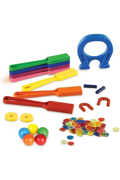 Learning Resources Σετ Υπερμαγνητικών Εργαστηρίων 124 Τεμαχίων