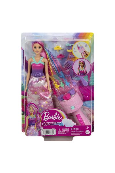 mattel Barbie Dreamtropia Papusa Cu Aparat De Coafat