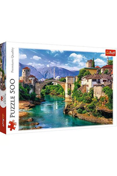 Trefl Puzzle 500 Starý most v Mostaru, Bosna a Hercegovina