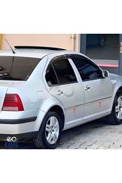 EBAL OTO AKSESUAR Vw Bora Krom Yan Kapı Çıtası 4 Kapı 1998-2004 Paslanmaz Çelik