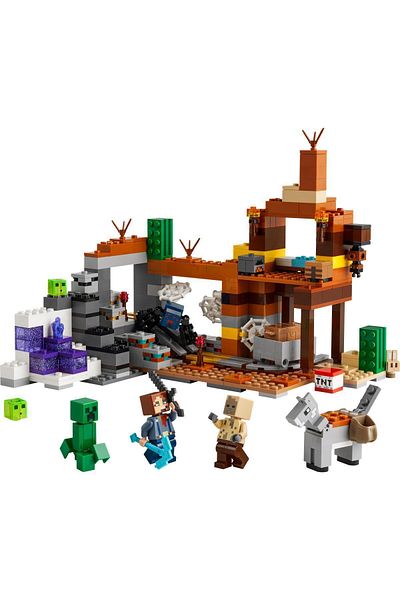 LEGO Minecraft Çorak Land Mine Well 21263 - Toy Construction Set For Ages 8 And Up (538 PIECES)