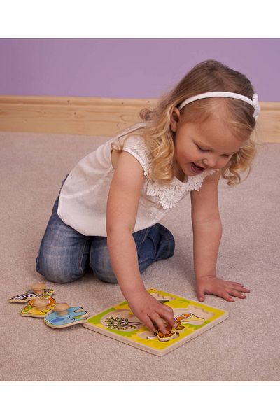 BigJigs Primul meu puzzle - Safari