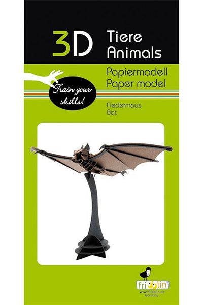 Fridolin 3d model, Bat