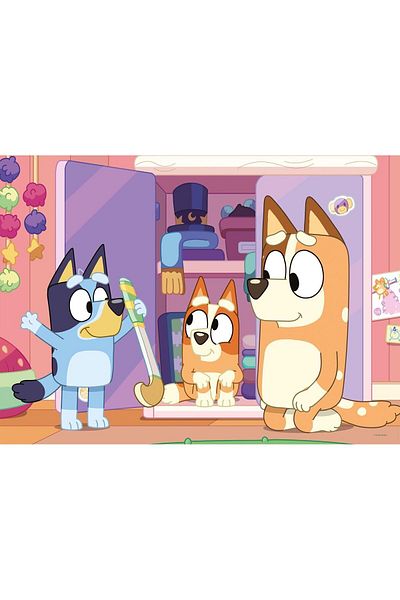 Lisciani Maxi Coloring Puzzle - Bluey (60 PIECES)