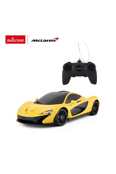 Rastar REMOTE CONTROL CAR MCLAREN P1 YELLOW SCALE 1 TO 24