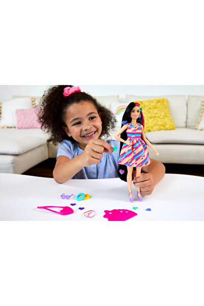 mattel Barbie Totally Hair Papusa Barbie Bruneta