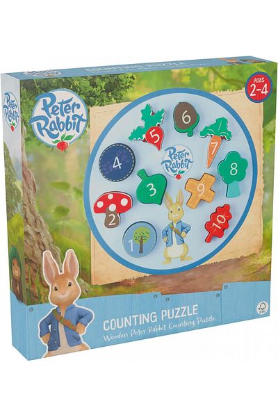Orange Tree Toys Peter Rabbit Puzzle With Numbers,