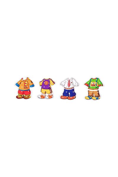 Woody Wooden Puzzle - Dress The Little Boy