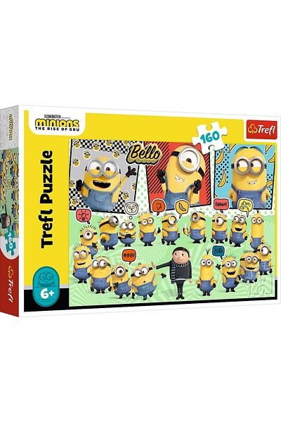 Trefl Puzzle 160 Minionii Aventura Minionilor