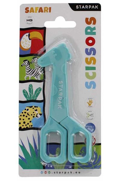 Micostore Ergonomic scissors with giraffe design – Precision and comfort for school and home