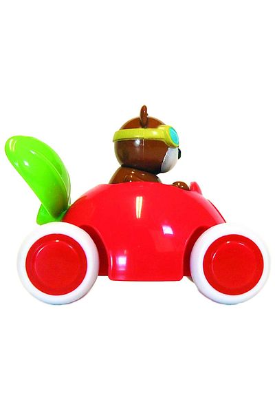 Bebeluc Pilot de curse Ursulet in Masinuta Merisor - Cute Racer