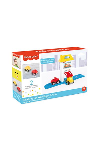 FISHER PRICE Full Road And Garage Set