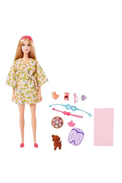 mattel Barbie Playset With Accessories Barbie Doll A Day At The Spa