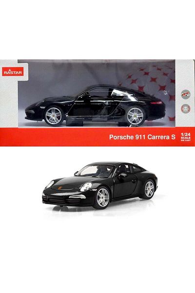 Rastar Masinuta Metalica Porsche 911 Negru Scara 1 La 24