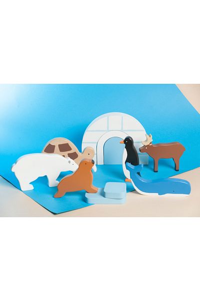 Marc toys Set Animale Polare,