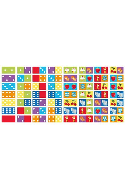 GRAFİX Grafix Joc De Domino Dublu - Joc Clasic Pentru Toata Familia