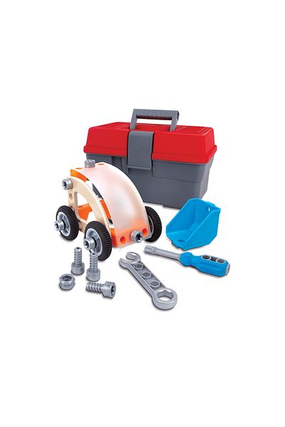 Hape Wooden Toy - Car Construction Set (37 PIECES)