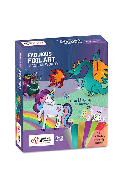 Chalk and Chuckles Transfer Foil Art - Magic Land