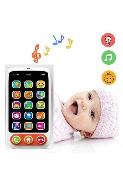 Micostore Smartphone With Touchscreen, Sounds And Buttons For Babies