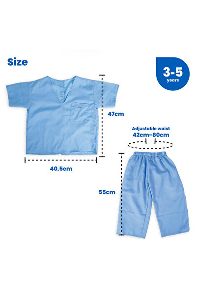 BigJigs Dětský kostým doktora a sada doplňků