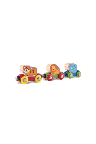 Hape Wooden Toy - Jungle Train Ride