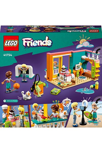 LEGO ® Friends Leo's Room 41754 - Toy Construction Set for Children Aged 6 and Above (203 Pieces)