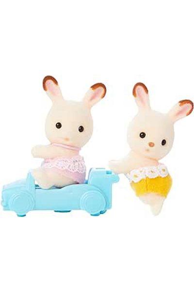 Epoch Figurky Sylvanian Families - Dvojčata čokoládových králíků