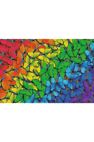 Trefl Puzzle Din Lemn 500 1 Piese Fluturasii Colorati