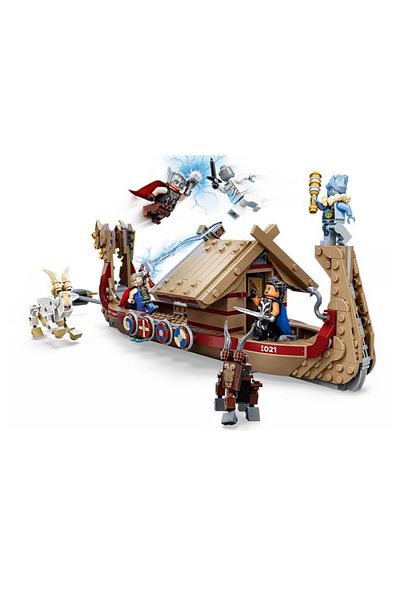 LEGO Goat Boat 76208 - Collectible Toy Construction Set with 5 Minifigures for Ages 8 and Up (564 PIECES)